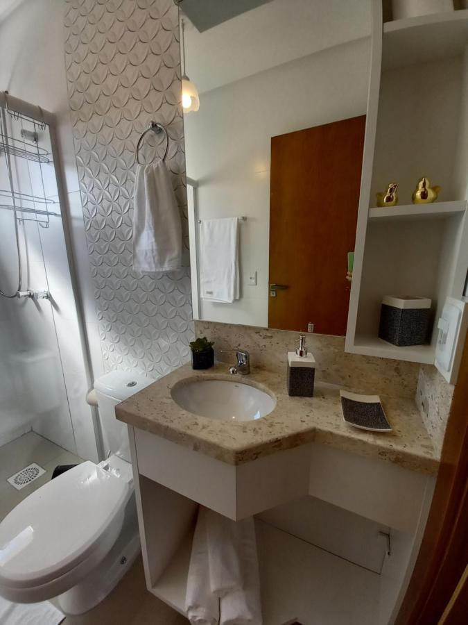Gramado - Apartamento Aconchegante Com Lareira E Churrasqueira Bagian luar foto